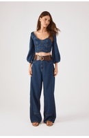 Calça Jeans Recortes