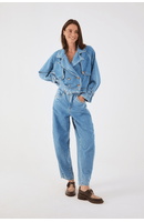 Calça Jeans Barrel