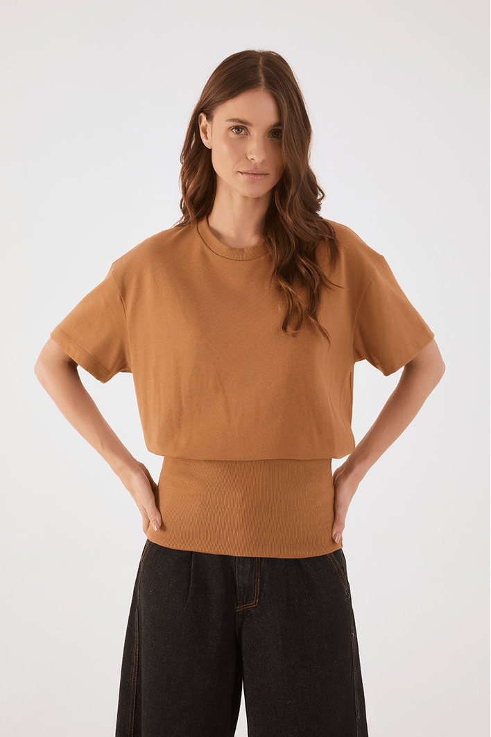 T-shirt Com Faixa