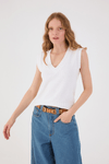 Blusa Colete Tricot