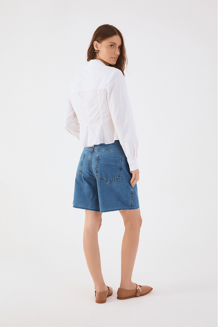 Bermuda Jeans Recortes