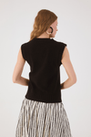 Blusa Colete Tricot