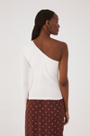 Blusa Malha Crepe Ombro Só