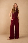 Calça Linho Pantalona