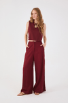 Calça Linho Pantalona