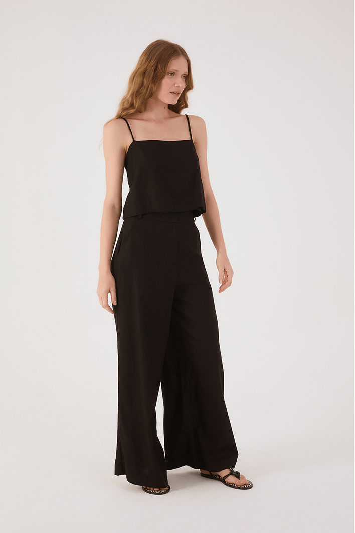 Calça Linho Pantalona