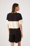 T-shirt Recorte Bicolor