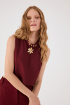 Blusa Linho Geometrica