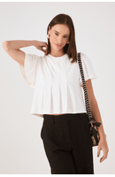 Blusa Batinha Com Pregas