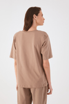 Blusa T-shirt Com Ombreira