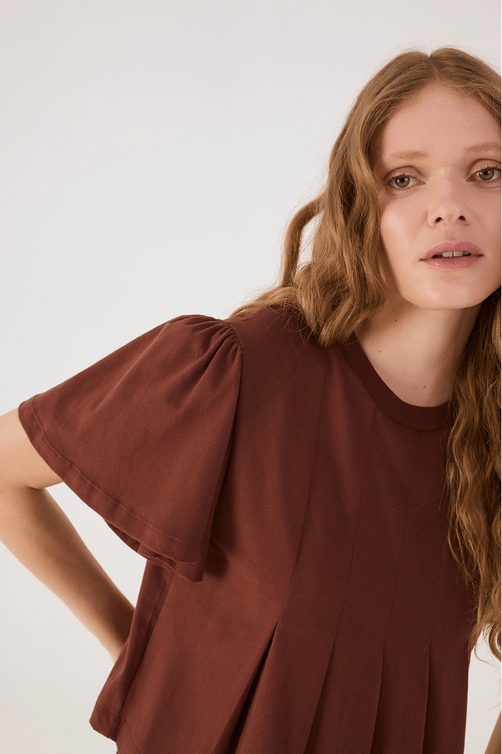 Blusa Batinha Com Pregas