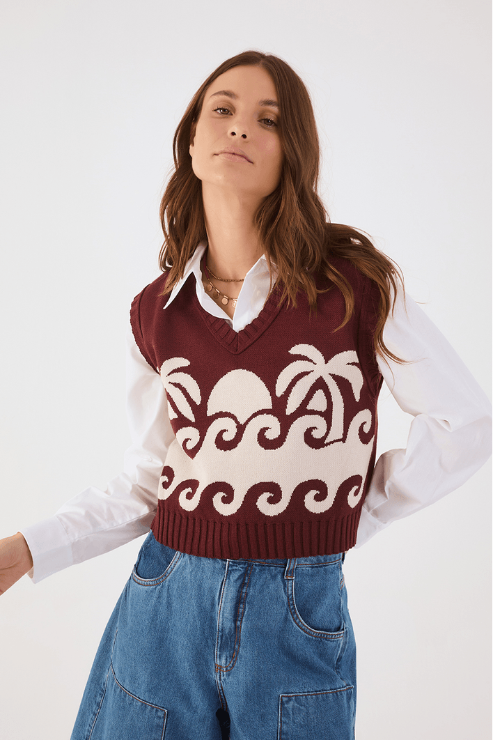 Colete Tricot Paradise