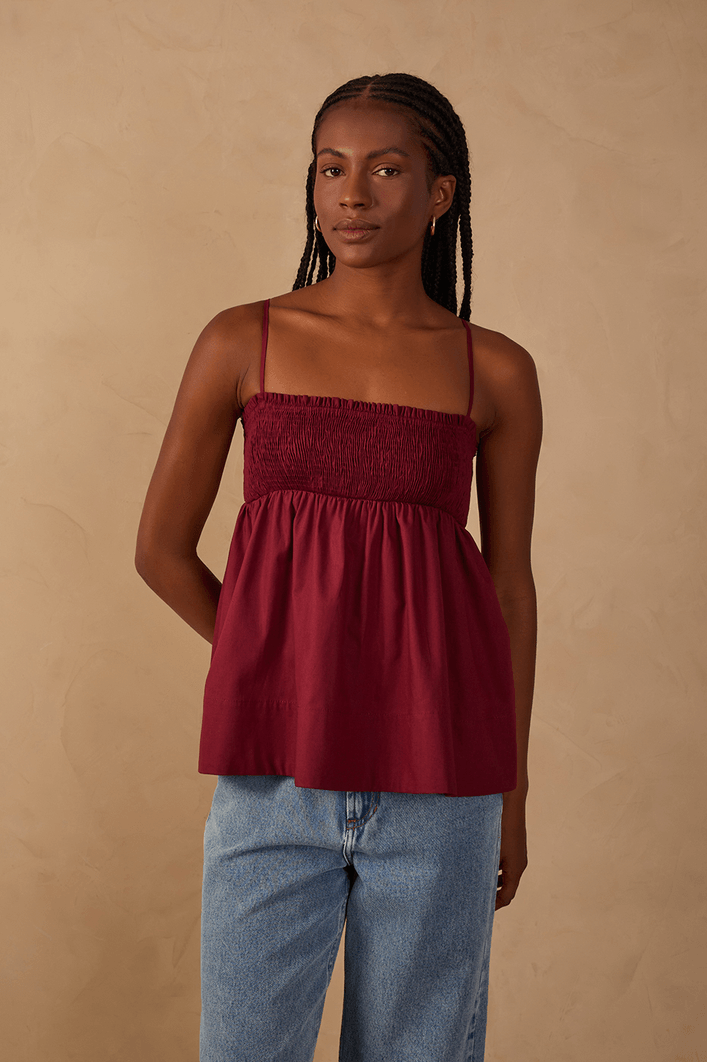 Blusa Ampla Busto Lastex