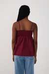 Blusa Ampla Busto Lastex