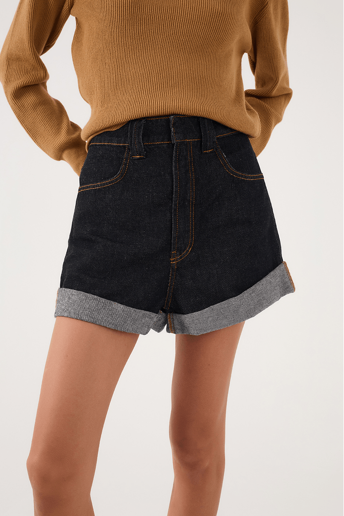 Short Jeans Black