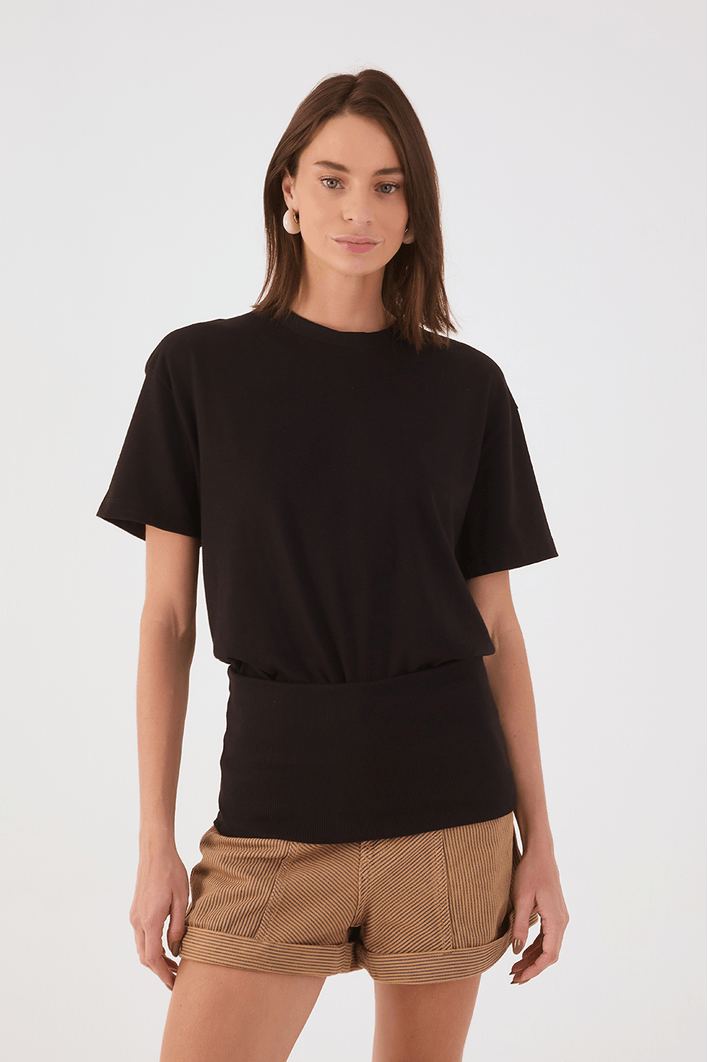 T-shirt Com Faixa