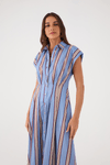 Vestido Midi Estampa Mirante