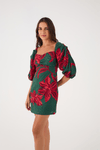 Vestido Laise Estampa Botânico