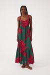 Vestido Cropped Laise Estampa Botânico
