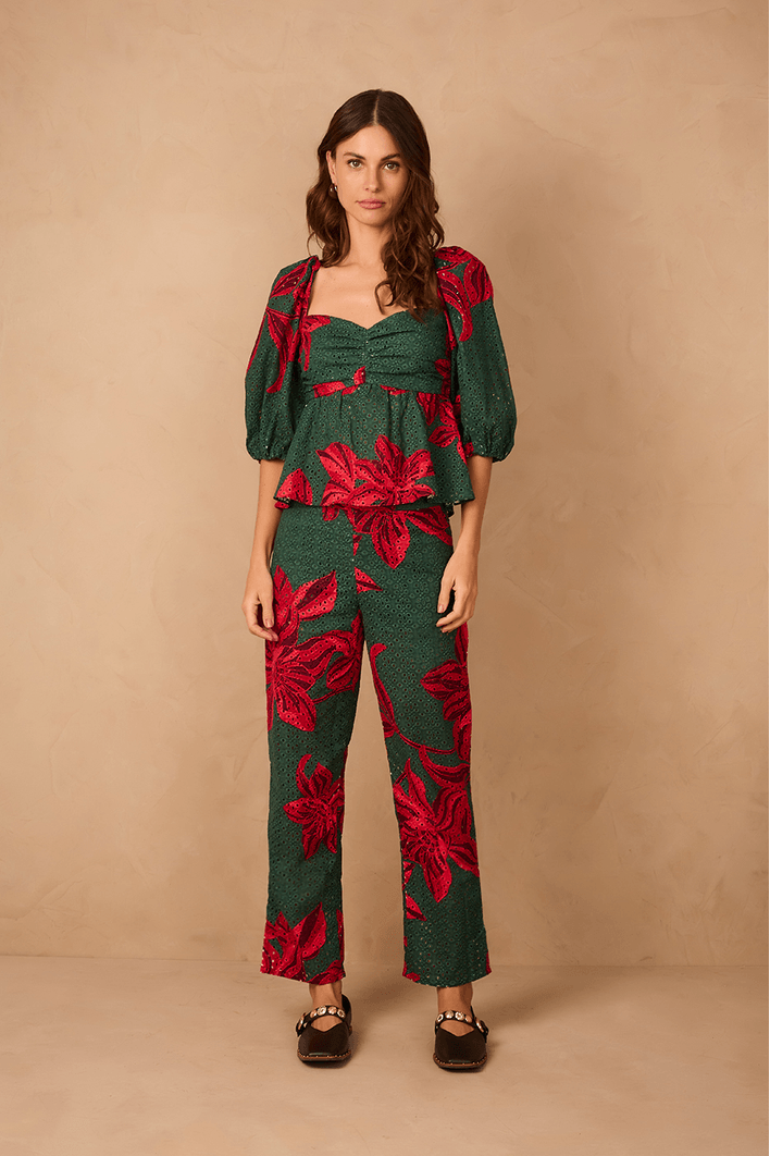 Calça Laise Estampa Botânico