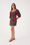 Vestido Laise Estampa Botânico