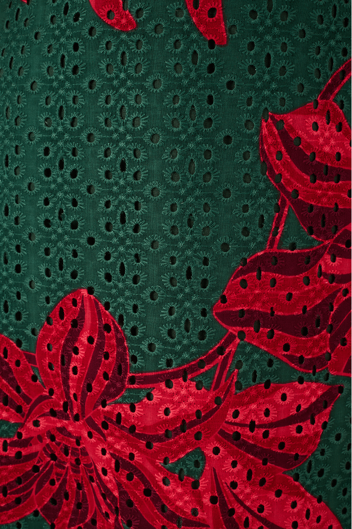 Vestido Laise Estampa Botânico