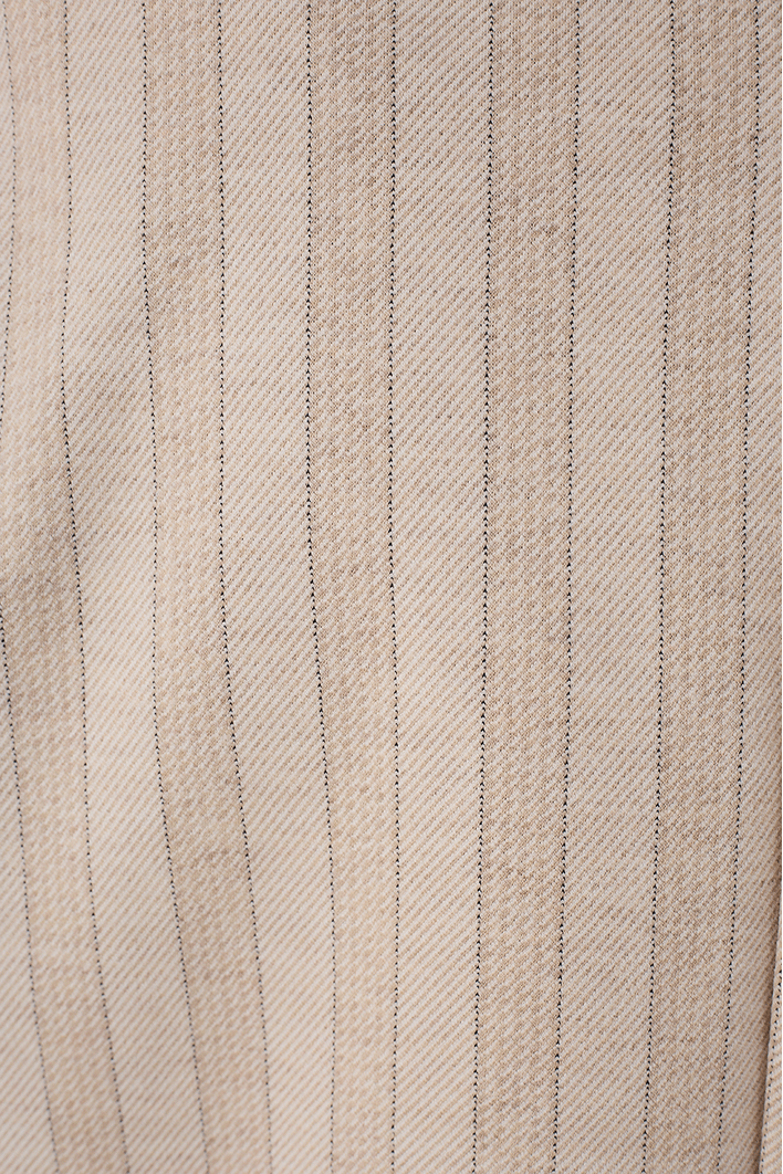 Blazer Malha Alfaiataria Estampa Listra