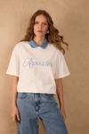 T-shirt Bordada Arpoador