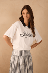 T-shirt Bordada Leblon