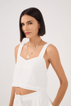 Blusa Linho Pence Busto