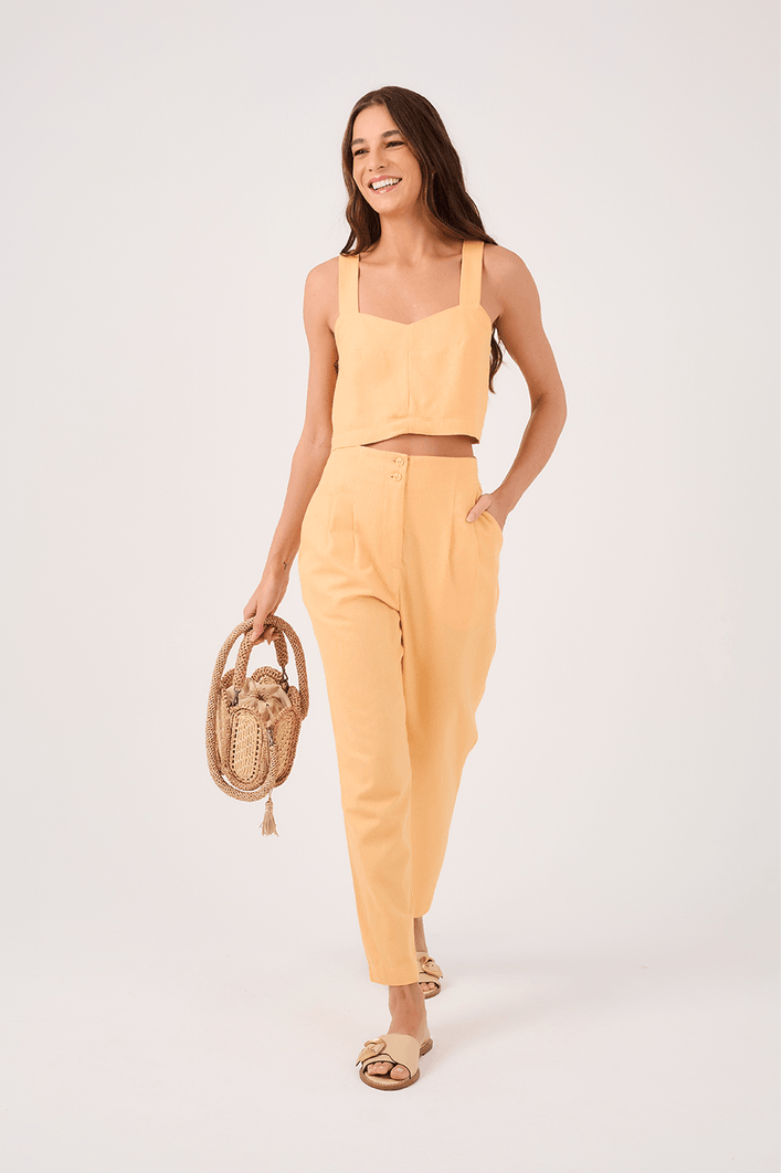 Blusa Linho Pence Busto
