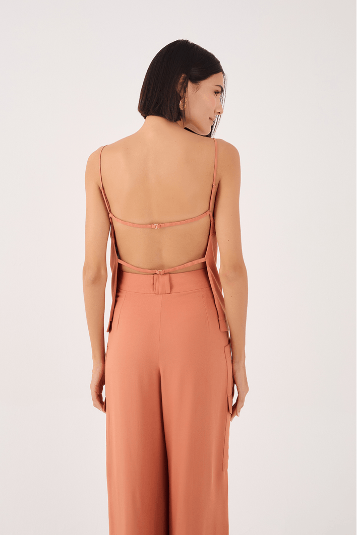 Blusa Retinha Decote Costas