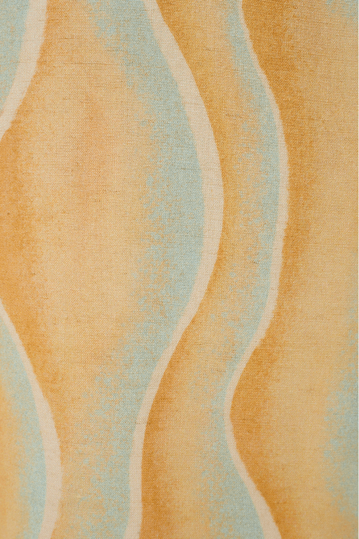 Blusa Decote V Estampa Lençois