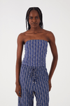 Tube Top Estampa Correnteza