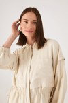 Parka Com Sobreposição