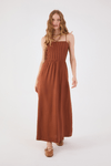 Vestido Linho Cropped Nervuras