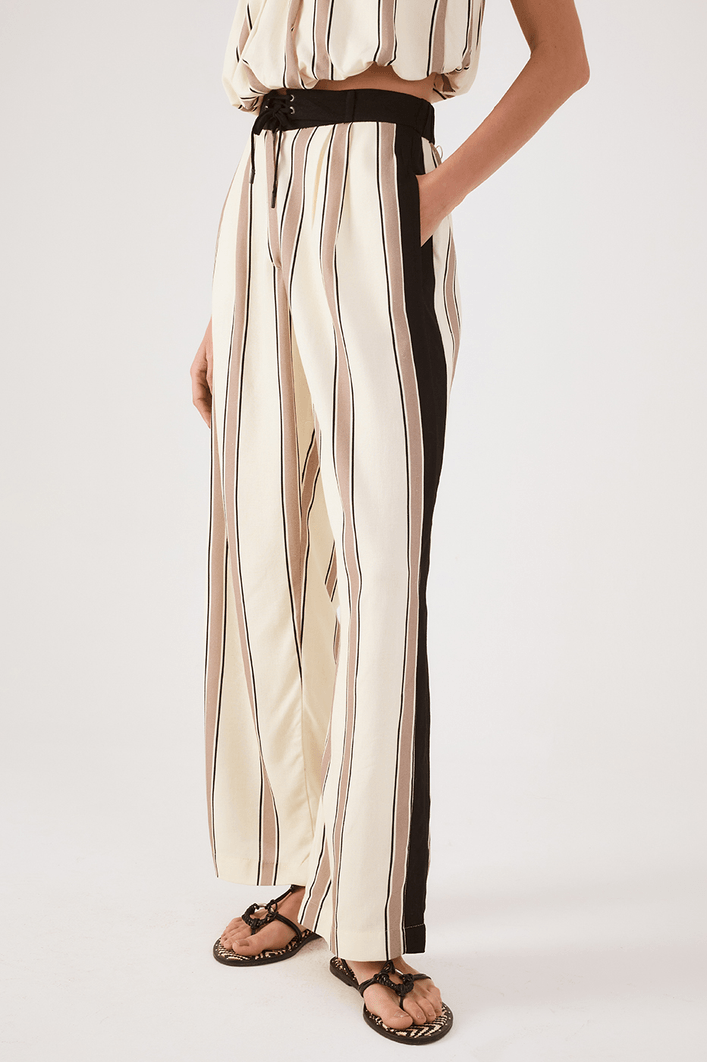 Calça Esporte Linho Estampa Parque