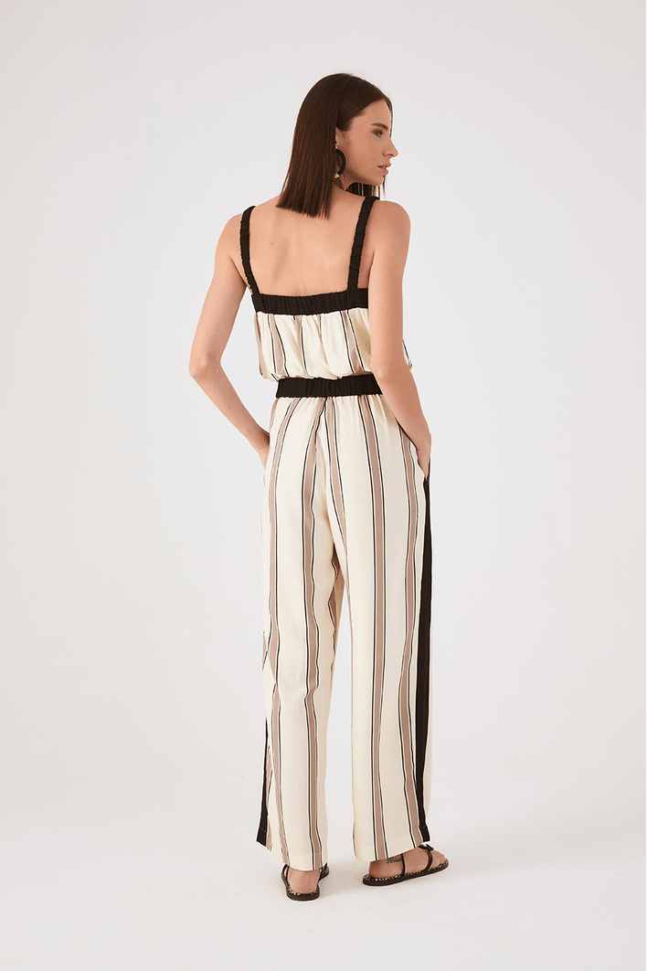 Calça Esporte Linho Estampa Parque