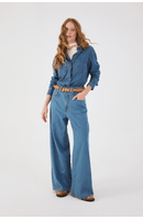 Macacão Jeans Camisa 3 Em 1