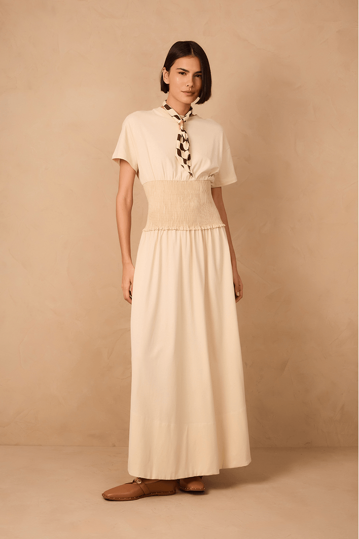 Vestido Malha Lastex