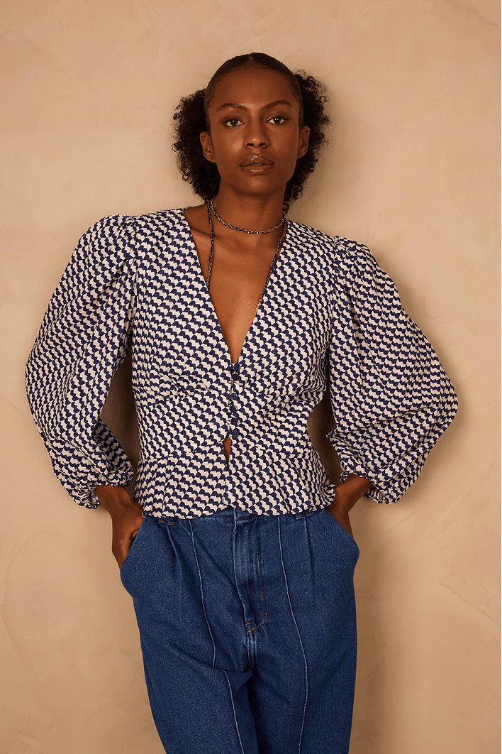 Blusa Estampa Gávea