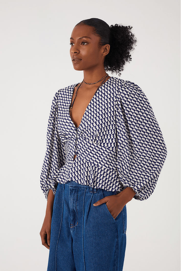 Blusa Estampa Gávea