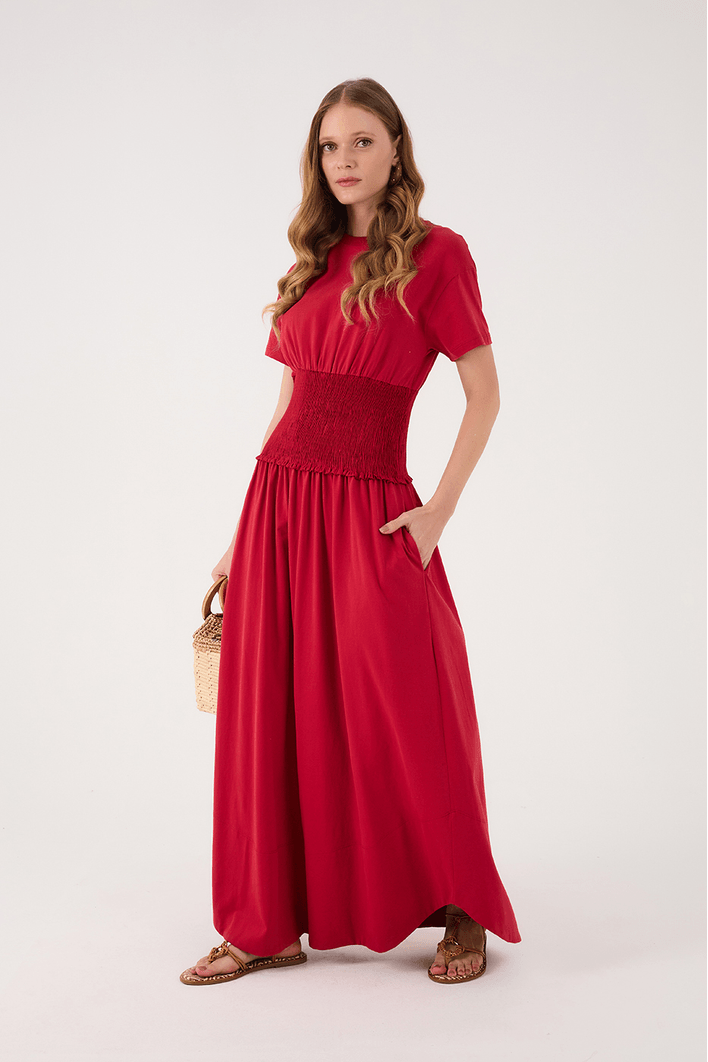 Vestido Malha Lastex