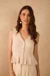 Blusa Tricot Peplum