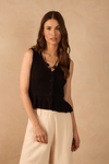 Blusa Tricot Peplum