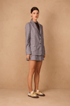 Saia Short Alfaiataria Xadrez