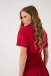 Vestido Malha Lastex