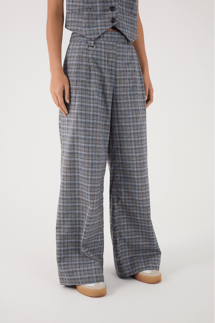 Calça Alfaiataria Xadrez
