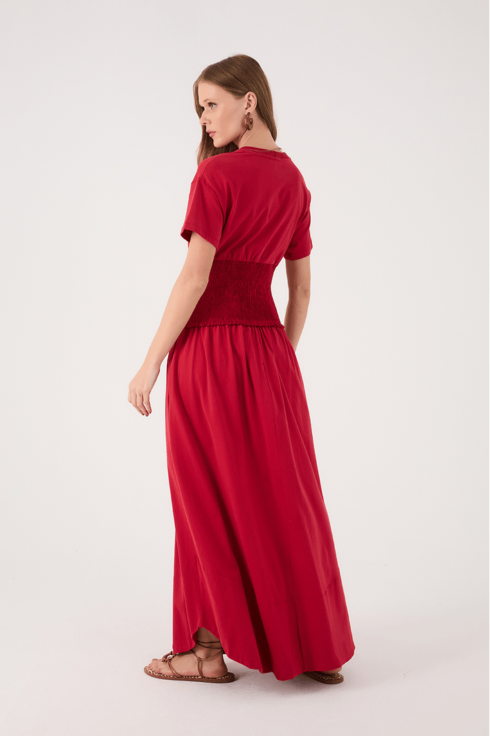 Vestido Malha Lastex