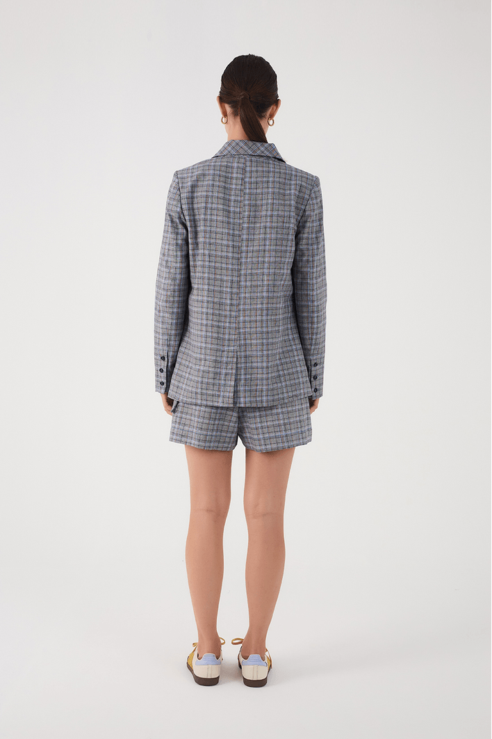 Saia Short Alfaiataria Xadrez